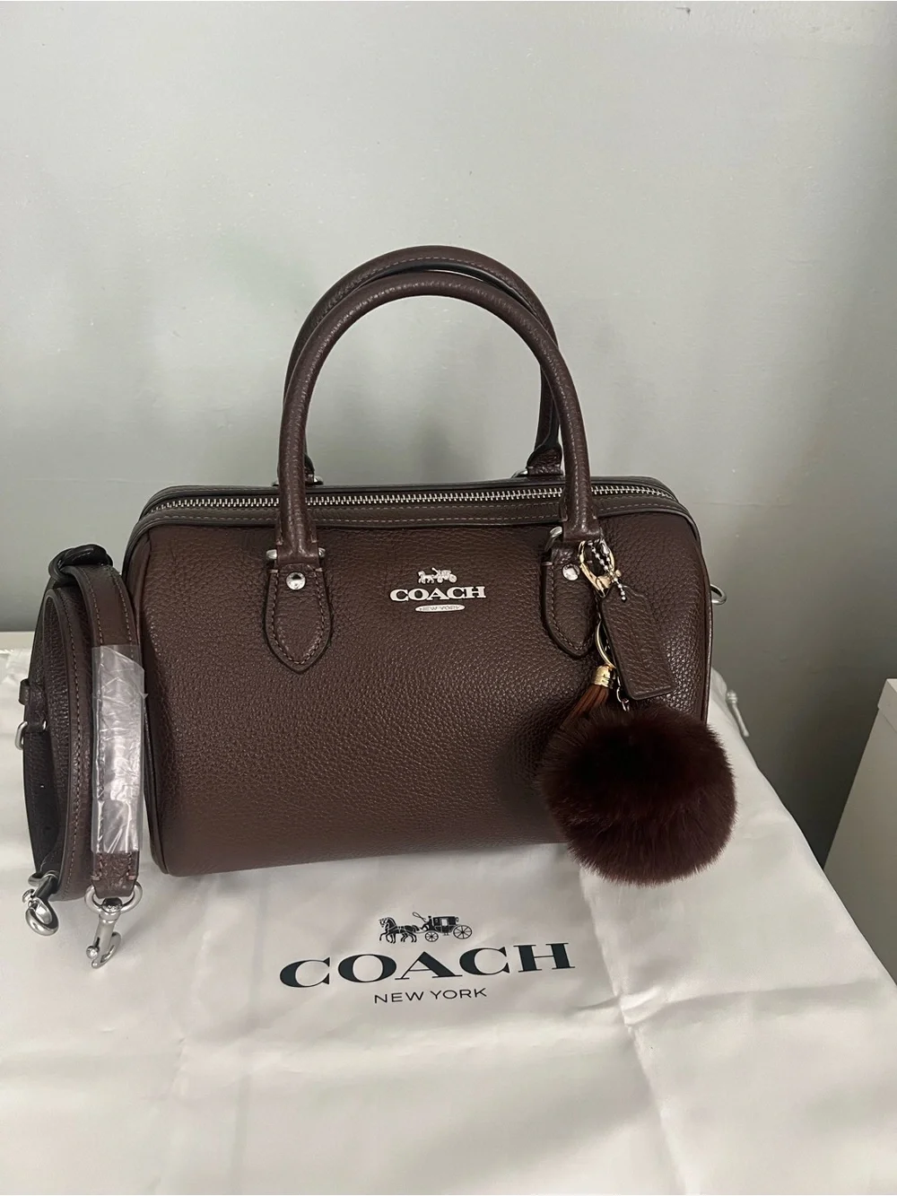 Coach Rowan Maple Satchel